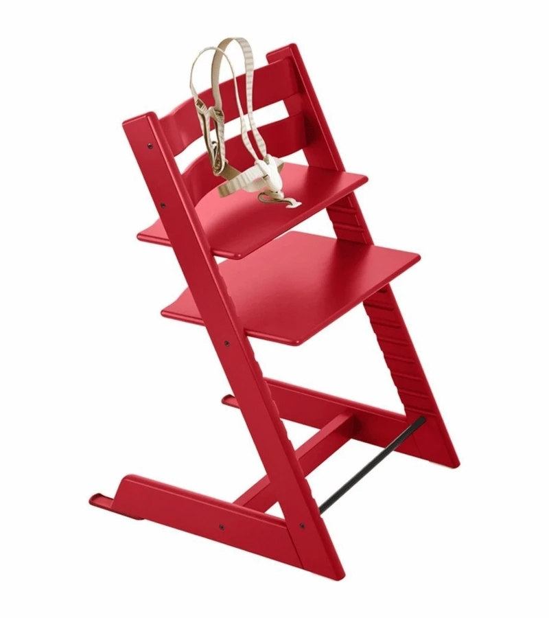 Stokke Tripp Trapp High Chair - Red 3 Stokke Tripp Trapp High Chair - Red