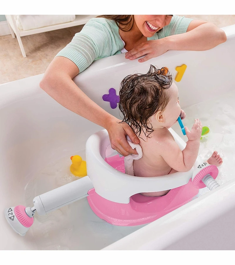 Summer Infant My Bath Seat - Pink 7 Summer Infant My Bath Seat - Pink - Image 5
