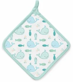 Summer Infant SwaddleMe Baby Bath Gift Set - Striped Whales -Little Unicorn Store summer infant swaddleme baby bath gift set striped whales 225