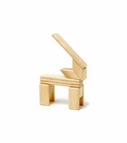 Tegu 14 Piece Magnetic Blocks Set - Natural -Little Unicorn Store tegu 14 piece magnetic blocks set natural 183
