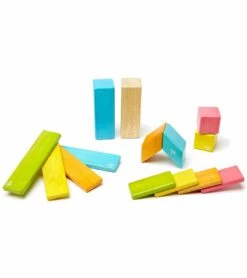 Tegu 14 Piece Magnetic Blocks Set - Tegu Tints