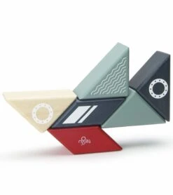 Tegu Travel Pals 6 Piece Magnetic Blocks - Tugboat 12 Tegu Travel Pals 6 Piece Magnetic Blocks - Tugboat -Little Unicorn Store tegu travel pals 6 piece magnetic blocks tugboat 206