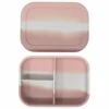 The Dearest Grey Silicone Bento Box - Pink Tie Dye -Little Unicorn Store the dearest grey silicone bento box pink tie dye 107