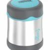 Thermos Foogo Vacuum Insulated Stainless Steel Food Jar 10oz - Charcoal/Teal