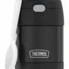 Thermos FUNtainer Stainless Steel Food Jar, 10oz - Matte Black -Little Unicorn Store thermos funtainer stainless steel food jar 10oz matte black 111