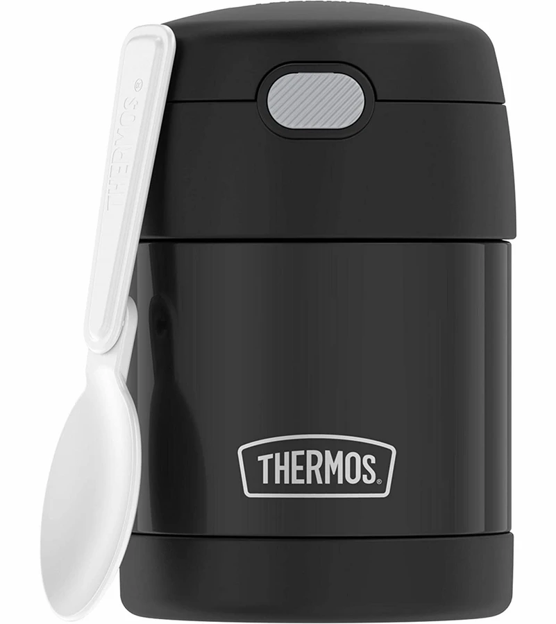 Thermos FUNtainer Stainless Steel Food Jar, 10oz - Matte Black 3 Thermos FUNtainer Stainless Steel Food Jar, 10oz - Matte Black