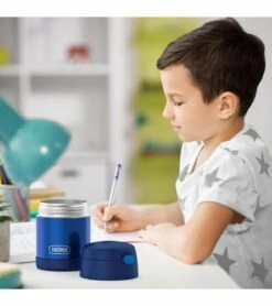 Thermos FUNtainer Stainless Steel Food Jar, 10oz - Navy -Little Unicorn Store thermos funtainer stainless steel food jar 10oz navy 88