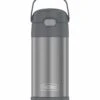 Thermos FUNtainer Vacuum Insulated Stainless Steel Straw Water Bottle 12oz - Grey -Little Unicorn Store thermos funtainer vacuum insulated stainless steel straw water bottle 12oz grey 38
