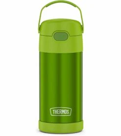 Thermos FUNtainer Vacuum Insulated Stainless Steel Straw Water Bottle 12oz - Lime