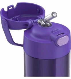 Thermos FUNtainer Vacuum Insulated Stainless Steel Straw Water Bottle 12oz - Purple -Little Unicorn Store thermos funtainer vacuum insulated stainless steel straw water bottle 12oz purple 41