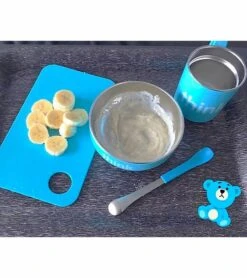 ThinkBaby The Complete BPA Free Feeding Set - Light Blue -Little Unicorn Store thinkbaby the complete bpa free feeding set light blue 132