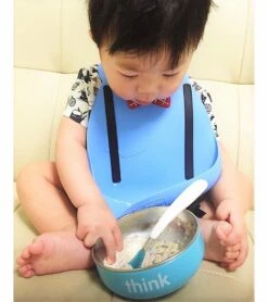 ThinkBaby The Complete BPA Free Feeding Set - Light Blue -Little Unicorn Store thinkbaby the complete bpa free feeding set light blue 135