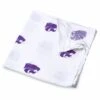 Three Little Anchors College Swaddle Blanket - Kansas State Wildcats -Little Unicorn Store three little anchors college swaddle blanket kansas state wildcats 7