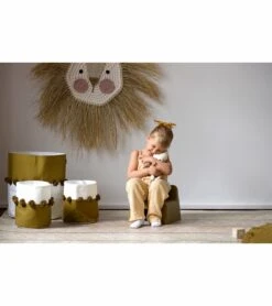 Toddlekind Reversible One Piece Playmat - Sand Castle -Little Unicorn Store toddlekind prettier playrug sand castle 136