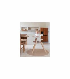 Toddlekind Highchair Splat Mat - Naturals - Sandstone -Little Unicorn Store toddlekind splat mat naturals sandstone 102