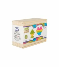 Ukidz Eco-bricks Plus+ Color 25pcs -Little Unicorn Store ukidz eco bricks plus color 25pcs 135