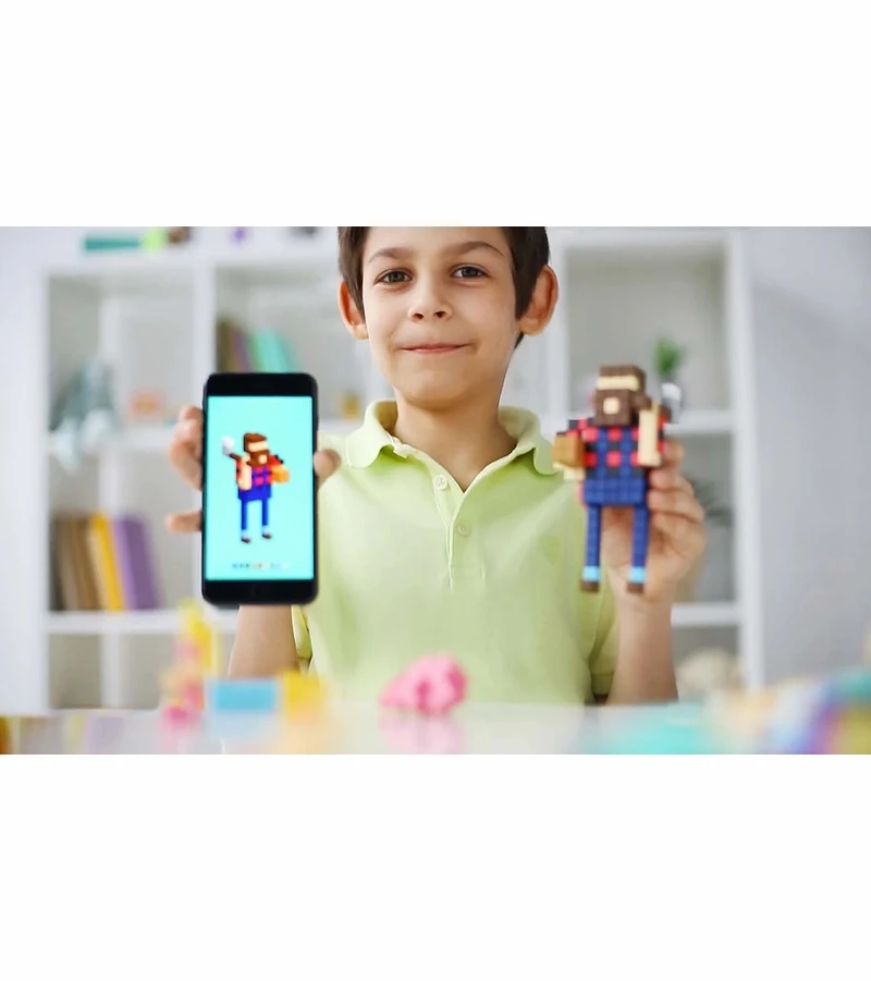 Ukidz PIXIO-100 Magnetic Blocks In 6 Colors 9 Ukidz PIXIO-100 Magnetic Blocks In 6 Colors - Image 7