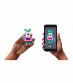 Ukidz PIXIO Mini Dinos - 80 Magnetic Blocks In 4 Colors -Little Unicorn Store ukidz pixio mini dinos 80 magnetic blocks in 4 colors 144