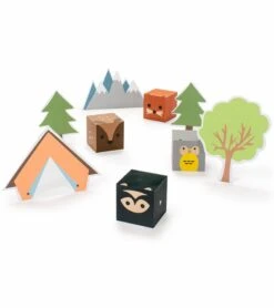 Uncle Goose Cubelings Blocks - Forest
