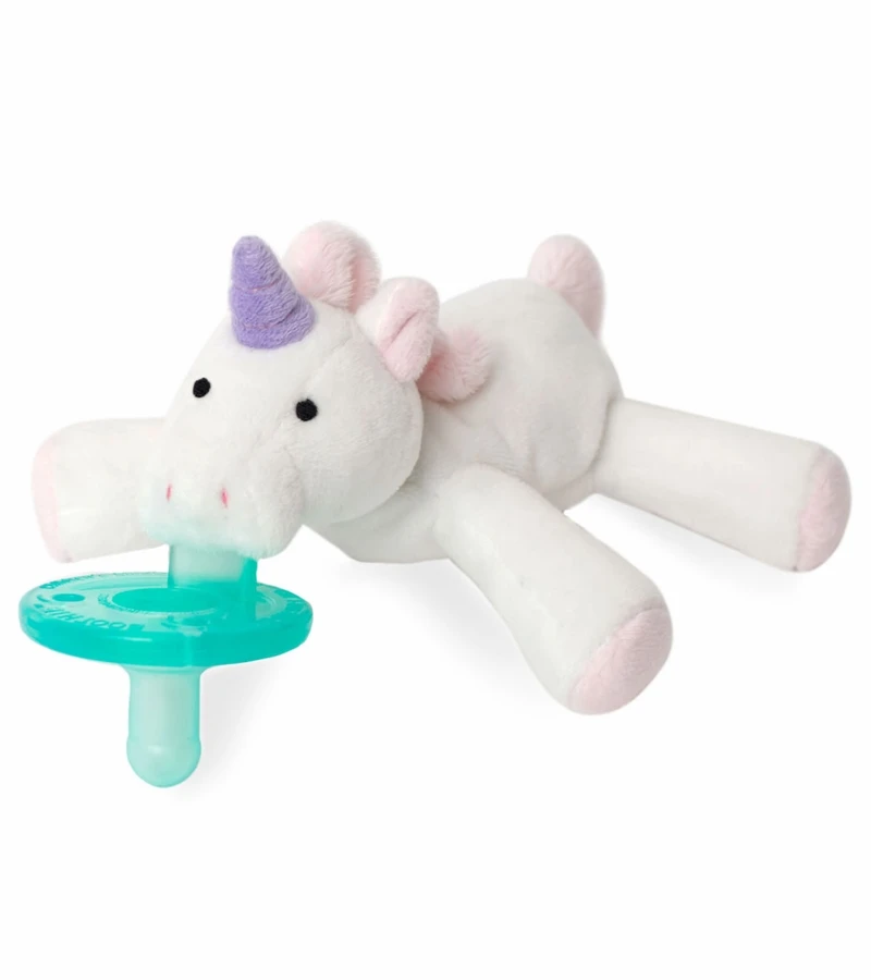 Wubbanub Blush Pink Unicorn Pacifier 5 Wubbanub Blush Pink Unicorn Pacifier - Image 3