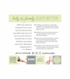 Yogasleep Dohm For White Noise Sound Machine Baby Soother -Little Unicorn Store yogasleep dohm for white noise sound machine baby soother 24