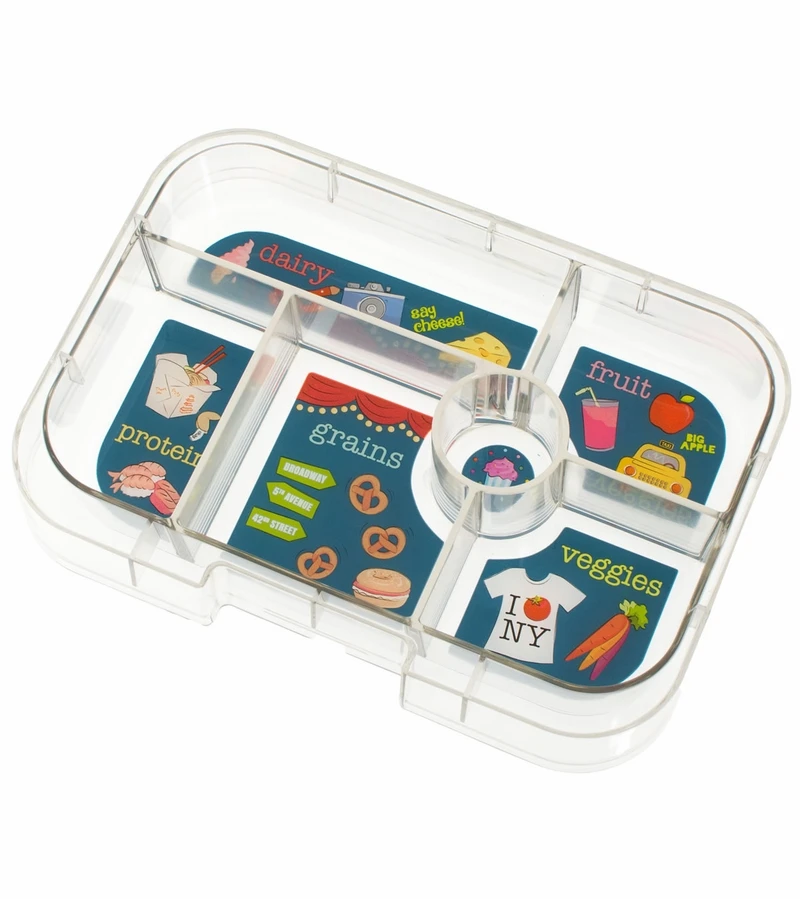 Yumbox Leakproof Bento Lunchbox, Original - Liberty Blue 5 Yumbox Leakproof Bento Lunchbox, Original - Liberty Blue - Image 3