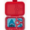 Yumbox Leakproof Bento Lunchbox, Panino - Wow Red / Shark Tray -Little Unicorn Store yumbox leakproof bento lunchbox panino wow red shark tray 129