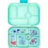 Yumbox Original Leakproof Bento Lunchbox, 6 Compartment - Serene Aqua / Paris Tray -Little Unicorn Store yumbox original leakproof bento lunchbox 6 compartment serene aqua paris tray 7