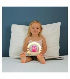 Zazu LOU Sound Activated Nightlight - Pink -Little Unicorn Store zazu lou sound activated nightlight pink 234