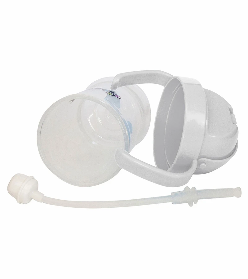 Zoli Bot Weighted Straw Sippy Cup, 6oz - Sage Green 6 Zoli Bot Weighted Straw Sippy Cup, 6oz - Sage Green - Image 4