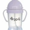 Zoli Bot Weighted Straw Sippy Cup, 6oz - Lilac -Little Unicorn Store zoli bot weighted straw sippy cup 6oz lilac 56