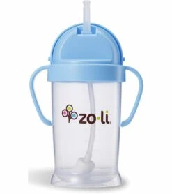 ZoLi BOT XL 9 Oz. Straw Sippy Cup - Blue
